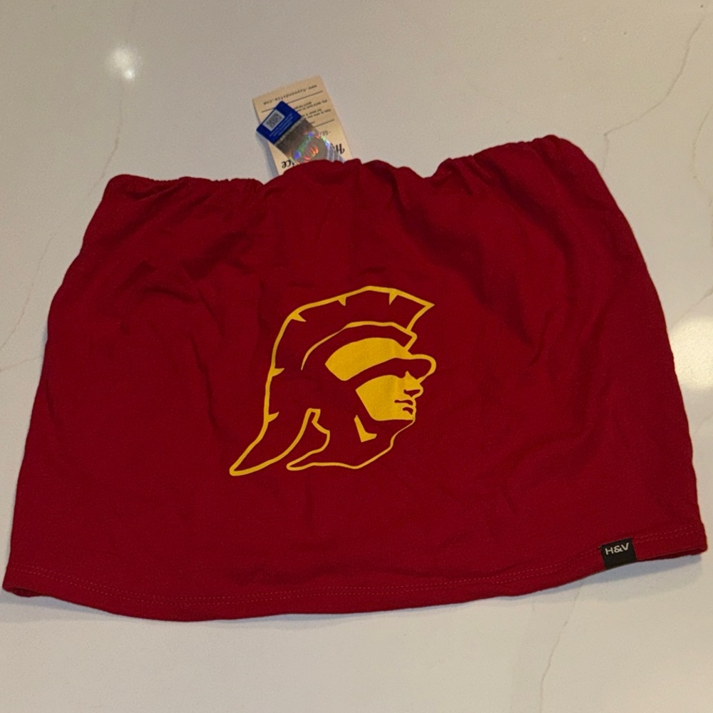 USC Trojans Red Crop Top